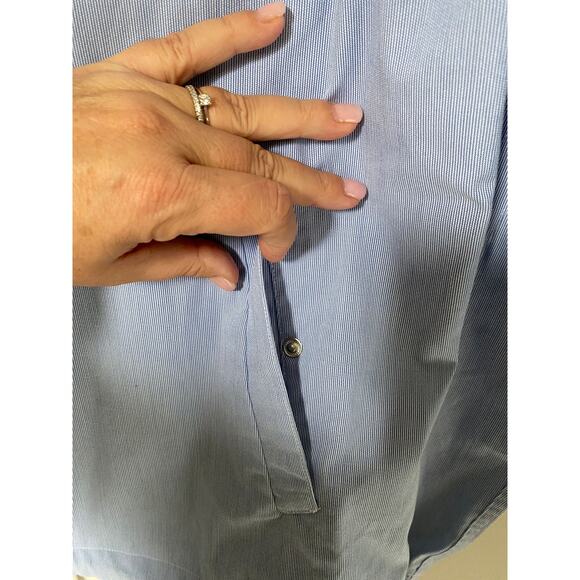 NWOT SCOTCH & SODA Lightweight Zip-Through Men's Jacket Striped Casual sz. L - Picture 7 of 9